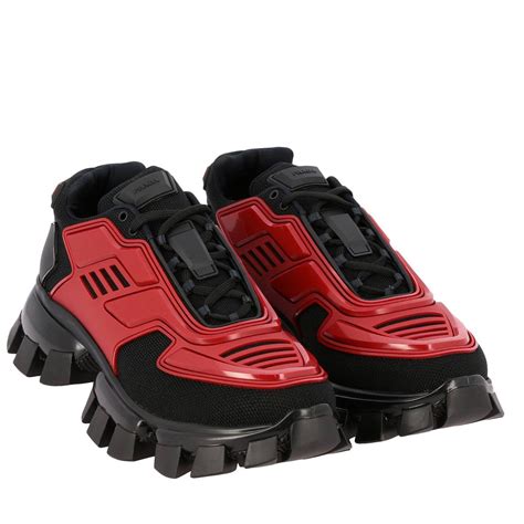 prada cloudbust red|prada black cloudbust thunder sneakers.